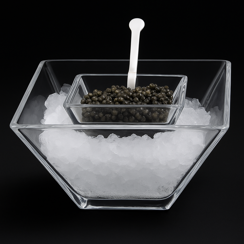 Boite Caviar - Comment manger le caviar